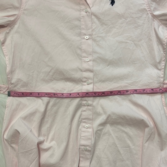 Ralph Lauren Polo Light Pink Shirt Dress with Belt - Picture 13 of 16